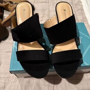 Xappeal Black Women's wedge
